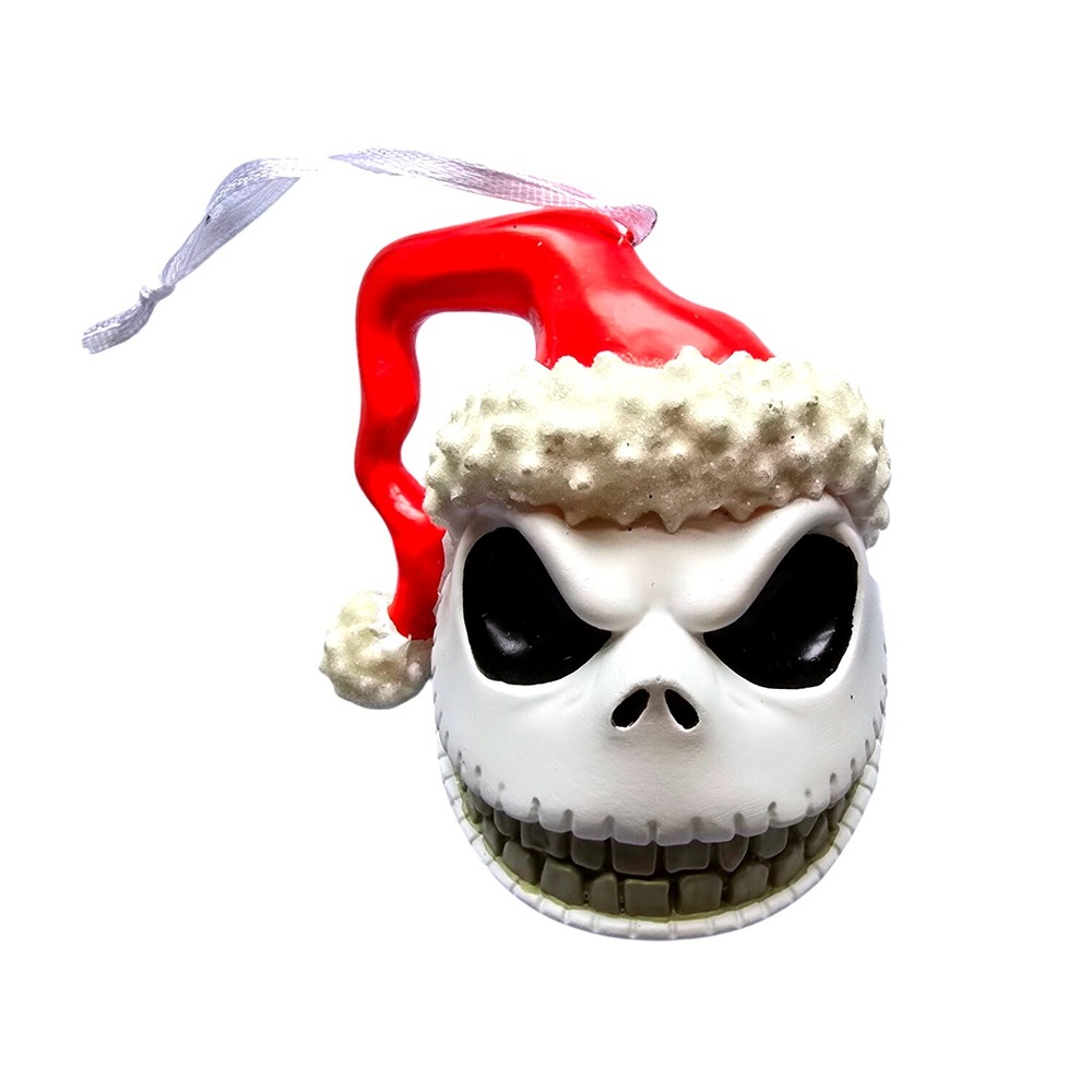 NWOT Hallmark Jack‎ Skellington Nightmare Before Christmas Ornament Santa Hat - Picture 5 of 5